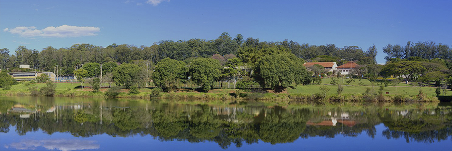UFSCar Lake, located in the southern area of the UFSCar São Carlos campus.