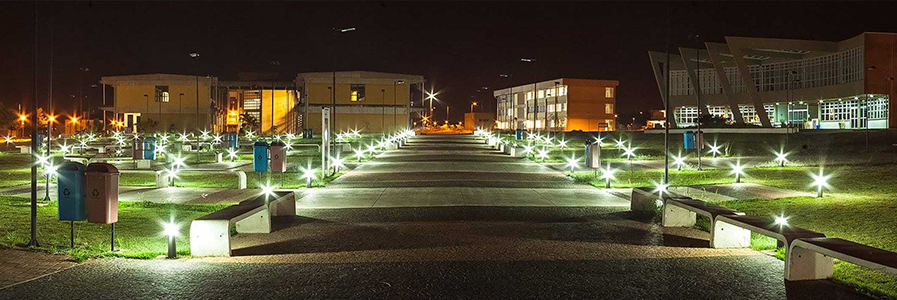Path to the northern area of the UFSCar São Carlos campus.